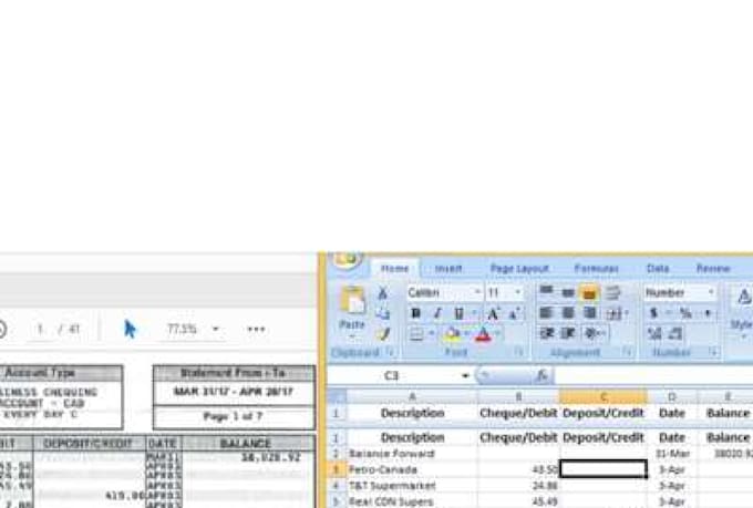 do fastest excel data entry, PDF to excel